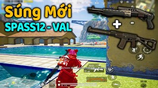 Trải Nghiệm Vũ Khí Mới Spass 12 vs VAL || PUBG Mobile