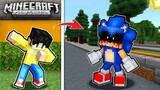 Sonic.EXE na SOBRANG BILIS HINABOL KAME sa UWU CITY sa Minecraft PE