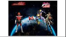 Kamen Rider Den-O (All Forms) VS Jotaro Kujo (All Forms/Jojo's Bizarre Adventure)