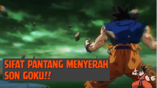 Sifat Pantang Menyerah Goku❗❗