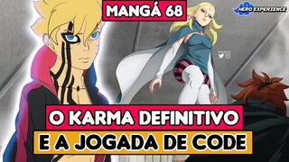 O NOVO KARMA DEFINITIVO DE BORUTO! CODE E ADA AGEM | BORUTO MANGÁ 68 SPOILERS