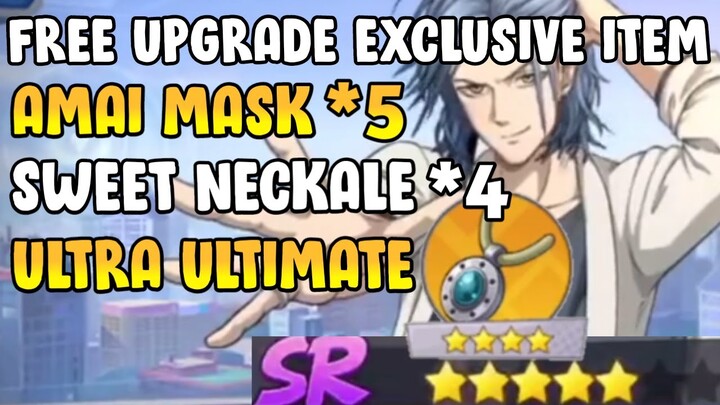 FREE SWEET NECKALE! ULTRA ULTIMATE AMAI MASK BINTANG 4 & 3 STAR - One Punch Man The Strongest