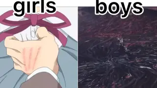girls VS boys