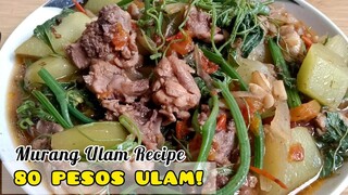 Ginisang Manok with Talbos ng Sayote|80 PESOS ULAM RECIPE!