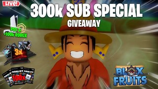 BLOX FRUITS OFFICIAL 300K SUBSCRIBER SPECIAL!