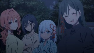 😏Trying the knot with Amagami Sisters 1X11 hindi #