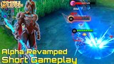 Alpha Revamped Short Gameplay - Mobile Legends Bang Bang