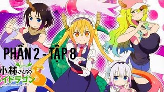 Cô Hầu Gái Rồng Của Kobayashi Phần 2 Tập 8 ( Vietsub ) | Miss Kobayashi's Dragon Maid Season 2 ep 8