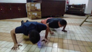 PRECHALLENGE 3RD DAY KDR FITNESS CHALLENGE 20 PUSH UPS