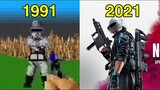 PUBG Game Evolution [1991-2021]