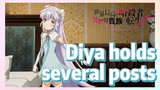 Diya holds several posts