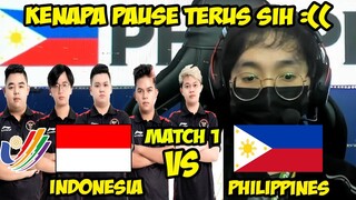 TIMNAS INDONESIA MELAWAN META PAUSE TIM FILIPINA :((