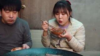 Mukbang mì tương đen #food