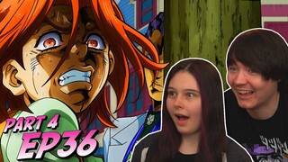 HAYATO VS KIRA | Jojo's Bizarre Adventure Part 4 Ep 36 REACTION & REVIEW!!