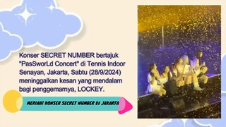 KONSER SECRET NUMBER JAKARTA