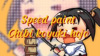 Speed paint chibi koyuki hojo