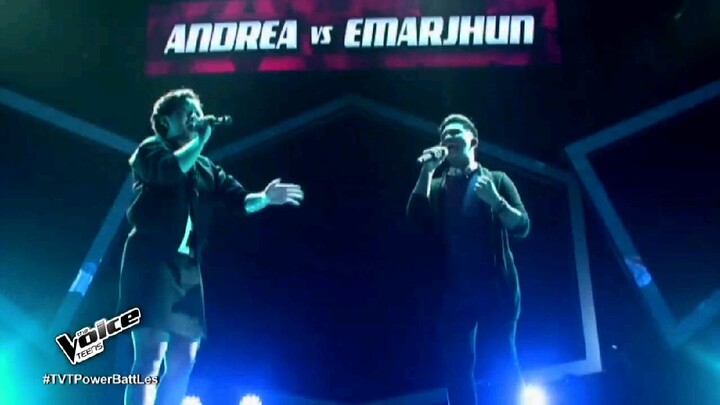 Nakakapangilabot,one of the best duets in The Voice Teens,(Hallelujah-Andrea&Emerjhun)