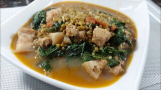 GINISANG MUNGGO WITH SALUYOT  | GINISANG MONGGO WITH BABOY | MONGGO RECIPE  | LUTONG BAHAY