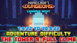 The Tower 9 [Adventure] Full Climb, Guide & Strategy, Minecraft Dungeons Luminous Night