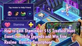 How to gain Stamina 515 Treasure Hunt event in Mobile Legends | Win Free Realme Gaming Smartphone