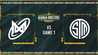 Game 1 Highlights: TSM vs Nigma Galaxy (Bryle vs SumaiL) BO2 | Riyadh Masters 2022 Group Stage