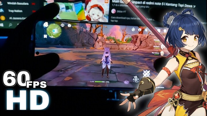 Genshin impact setingan very high di Samsung Galaxy S20 | High settings