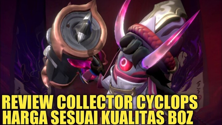 REVIEW SKIN COLLECTOR CYCLOPS GILA INI SKIN COLLECTOR PALING KEREN