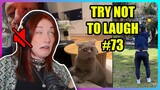 TRY NOT TO LAUGH CHALLENGE #73 | Kruz Reacts