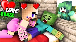 Monster School : Zombie Love Curse - Minecraft Sad Animation