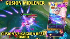 gusion midlener, gusion vs kagura best combo