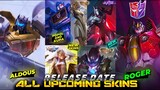 UPCOMING NEW SKINS RELEASE DATE | ESMERALDA COLLECTOR, PHARSA MSC, MOSKOV ABYSS, TRANSFORMERS & MORE