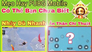 PUBG Mobile | (Mẹo) Hay Có Thể Bạn Chưa Biết - Cách Nhảy Dù Nhanh - Dùng Xe Hiệu Quả | NhâmHNTV