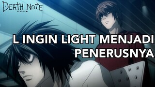 L Ingin Light Menggantikan Dirinya! | Death Note