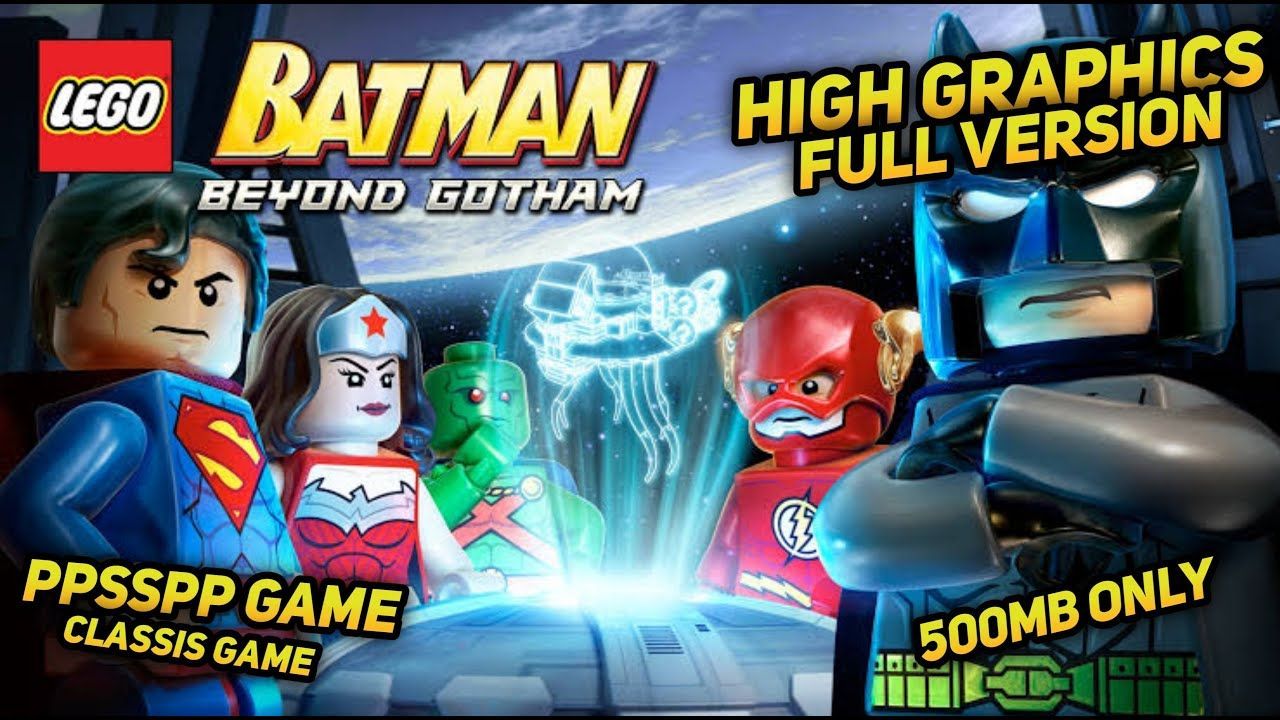 LEGO BATMAN HIGH GRAPHICS PPSSPP GAME!! Best Game Noon Hanggang Ngayon -  Bilibili