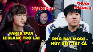 TIN GIẢI 266: FAKER TỎA SÁNG ĐƯA T1 TRỞ LẠI TOP 4 | RNG CHẮC XUẤT DỰ PLAYOFF | DRX CÓ ĐIỂM THỨ 2