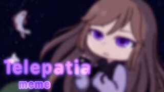 Telepatia meme | inspired by: Rikadraws | pxrplemizuki