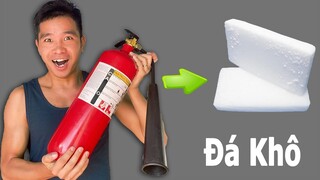PHD | Tạo Ra Đá Khô Bằng Bình Cứu Hỏa | Make Dry Ice With A Fire Extinguisher