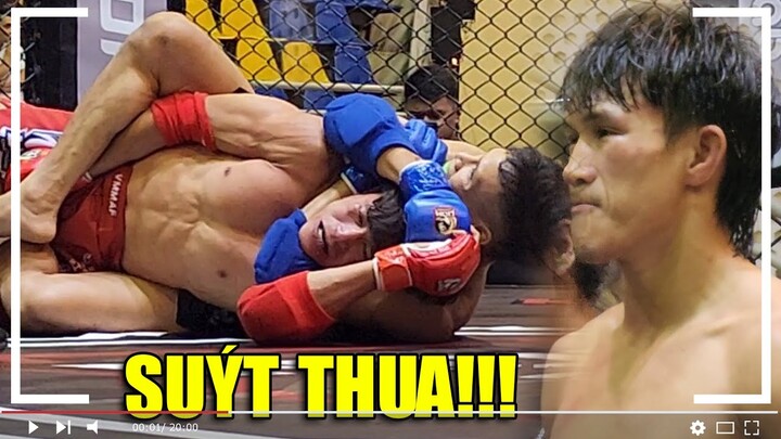 Nguyễn Trần Duy Nhất "suýt thua" võ sĩ đàn em đến từ Đồng Nai trong lồng MMA