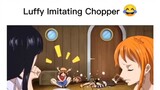 LUFFY IMITATING CHOPPER