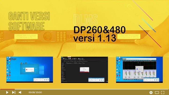 Tutorial Update Firmware Loudspeaker Management SPL Audio DP260 dan DP480