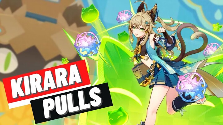 Pulling for the Adorable Cat Girl Kirara | Genshin Impact 3.7 Update Banners