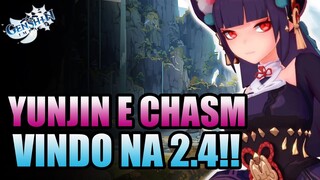 Yunjin e Chasm Podem Estar Chegando na 2.4!! - Genshin Impact