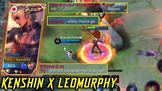 KENSHIN X LEOMURPHY PLUS 801 DAMAGE RECALL😂 THE TP GODS | KENSHIN PLAYS MLBB