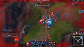Everlyn R chạy qua tường cực thông minh trốn rengar trong liên minh huyền thoại #game
