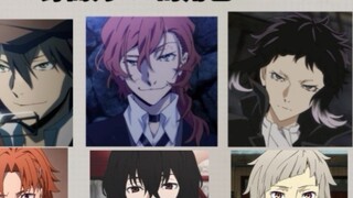 [ Bungo Stray Dog ] Lihat kepalanya dan tebak tingginya