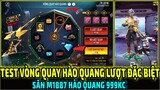Test Vòng Quay Hào Quang Kiểu Đặc Biệt Săn M1887 Hào Quang 999KC || Free Fire