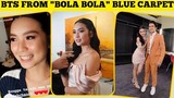 BTS FROM FRANCINE DIAZ "BOLA BOLA" BLUE CARPET