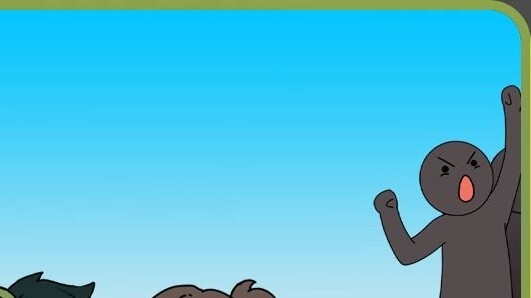 "Floating Island" 11. All humans were teleported to separate islands in groups of 4 #二元 #原创动漫 #原创动漫