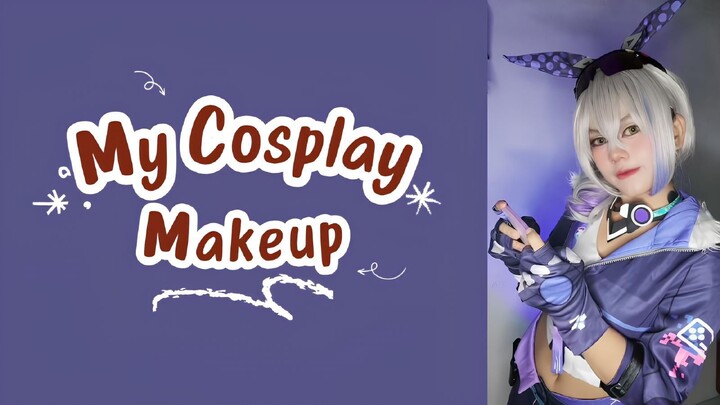 ₊˚ෆ My Cosplay Makeup - Silver Wolf Cosplay ₊˚ෆ