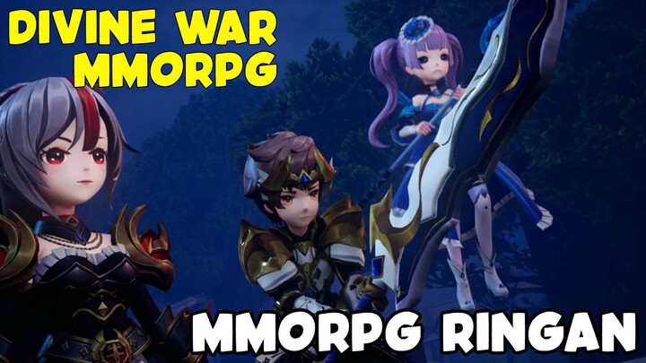 MMORPG RINGAN ! Divine Wars - MMORPG Gameplay